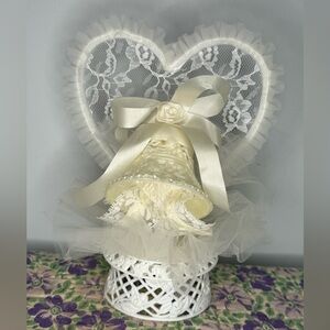 Vintage wedding cake topper